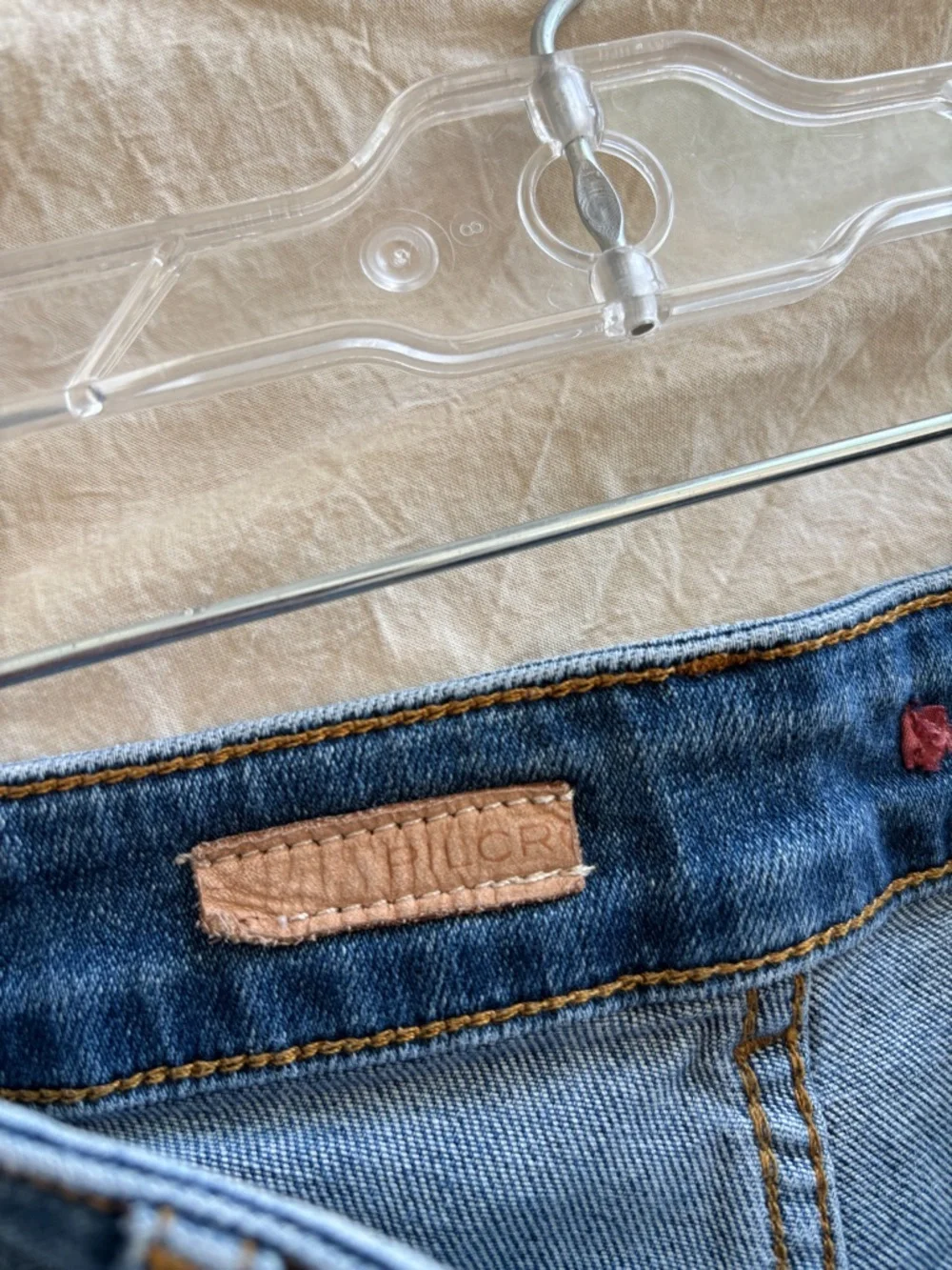 Pilcro Anthropologie Carpenter Wide Leg Jeans - Size 29